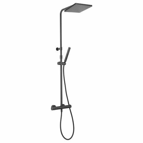 Colonne thermostatique Factory Noir Mat
