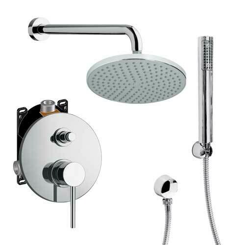 Mitigeur Douche mécanique  Rond'O encastré