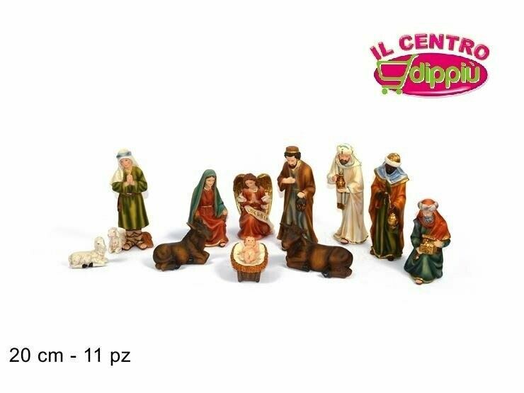 NATIVITA' 11 PEZZI ALTEZZA 20CM EU01280-1B