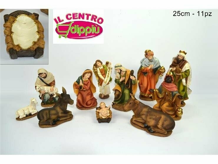 NATIVITA' 25CM 11PZ