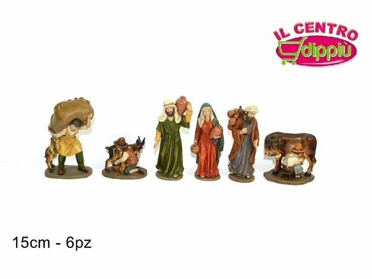 PASTORE PRESEPE 6 MESTIERI 15CM HL99462-B