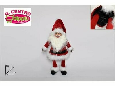 BABBO NATALE 60 CM CON MOLLA YJ20191888