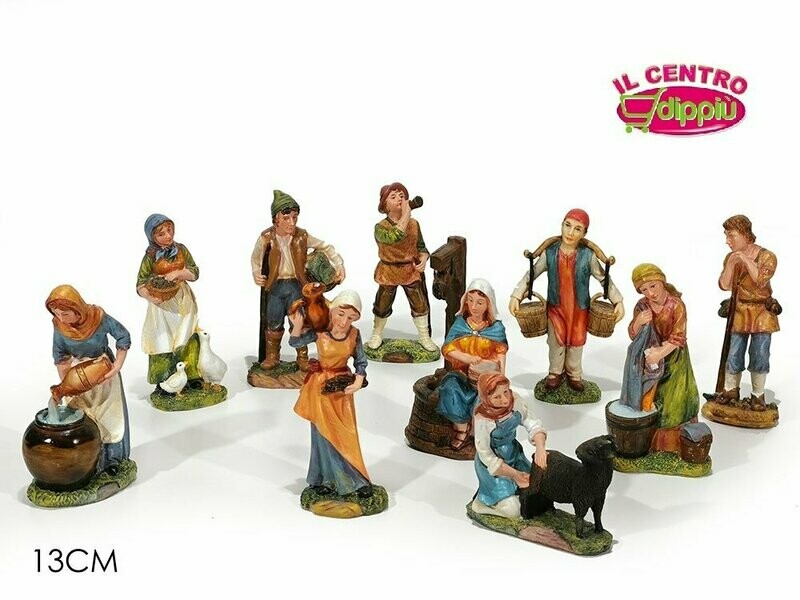 PASTORI 13 CM 10 ASS GT