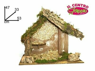 CAPANNA PRESEPE CM 53