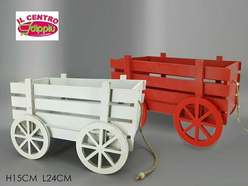 CARRETTO 24XH15CM 2 ASS