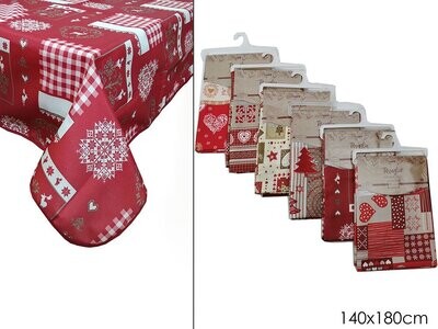 TOVAGLIA NATALE ANTIMACCHIA 140X180