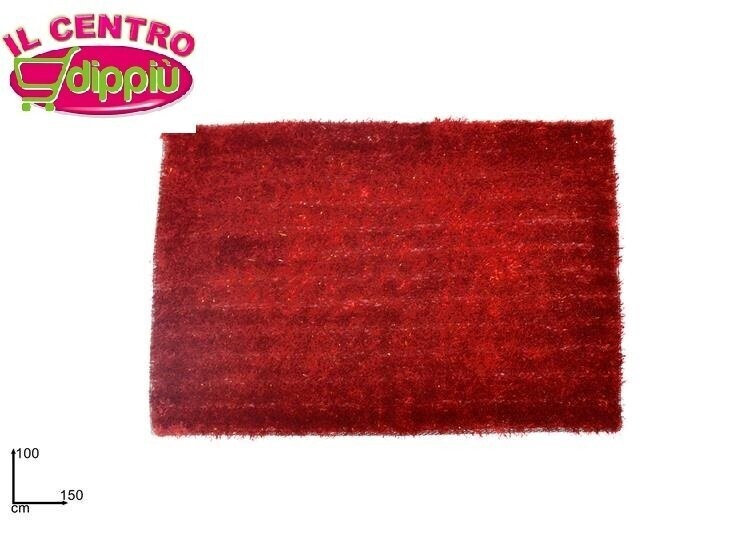 TAPPETO NATALIZIO ROSSO 100X150