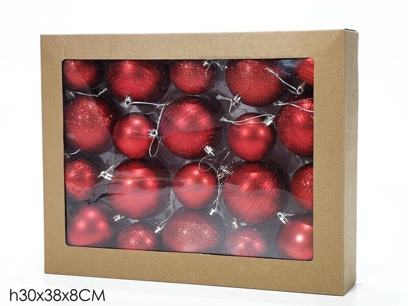 SET 20 PALLE ROSSO ASS