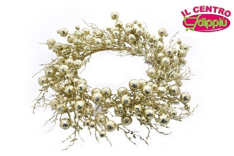 GHIRLANDA BACCHE M.543 CHAMPAGNE / ORO