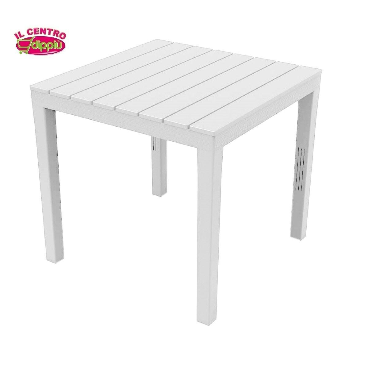 TAVOLO BALI BIANCO CM. 78X78