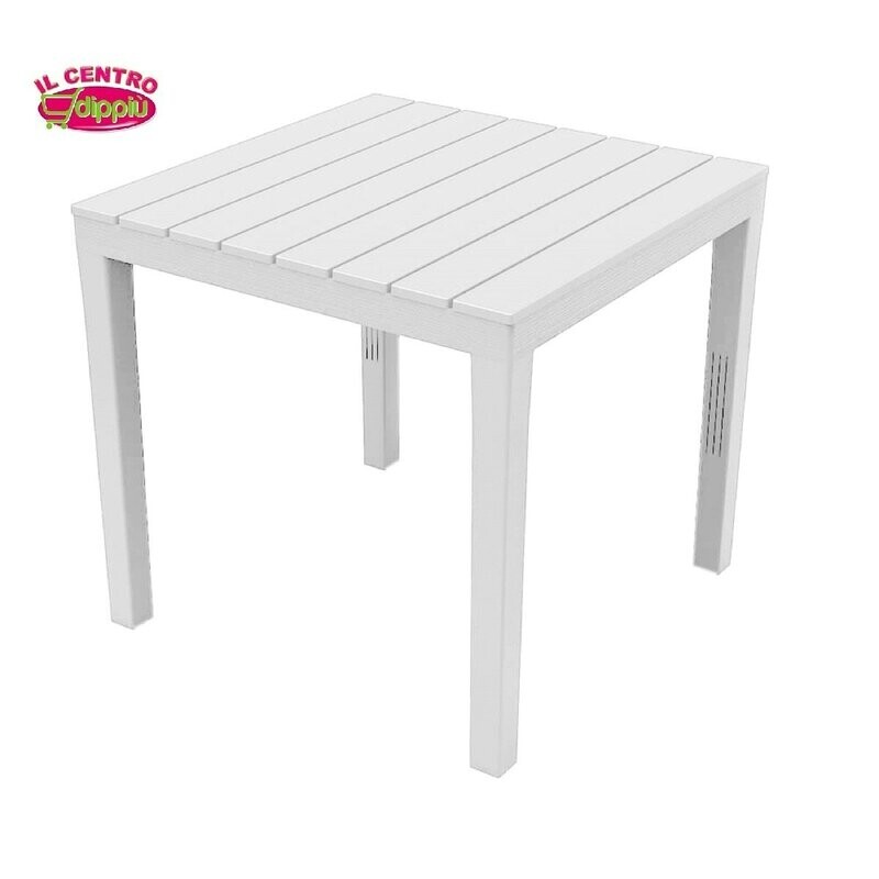 TAVOLO BALI BIANCO CM. 78X78