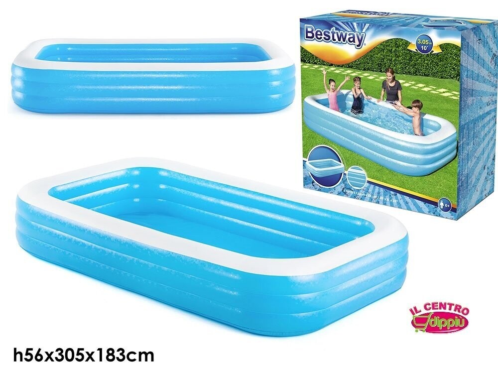 PISCINA FAMILY BLU CM 305X183X56CM