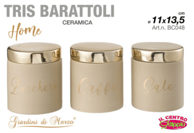 STOCK 6 PEZZI Barattoli in Vetro con Barchetta - Articolo da Regalo, Home  Design - Kartoflak