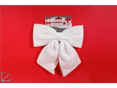 FIOCCO VELLUTO 22 CM BIANCO HJH22-008W