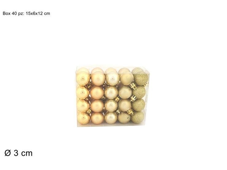 PALLE 3CM 40PZ ORO 3040N1-5938AKY01