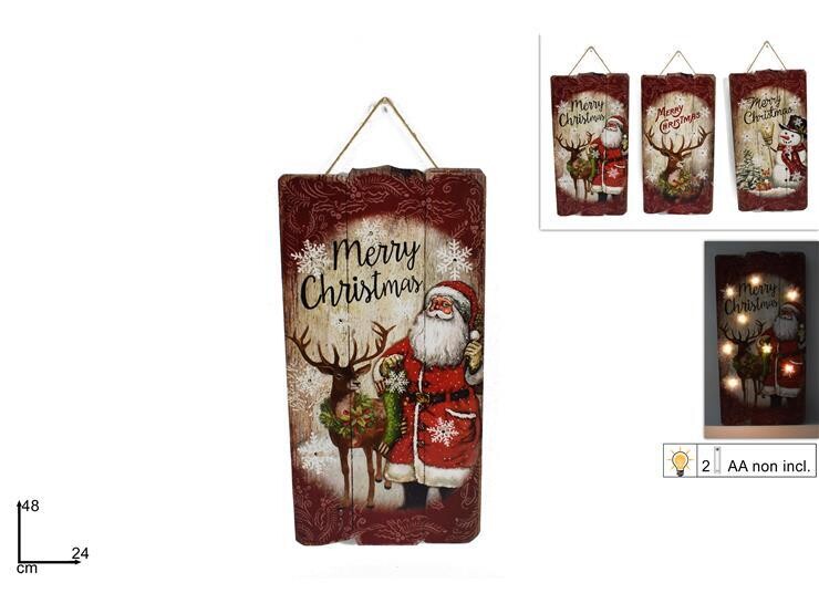 DIETROPORTA LEGNO CON LUCI