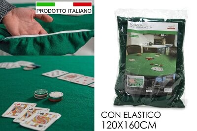 TOVAGLIA PROTEGGITAVOLO POKER 120X160