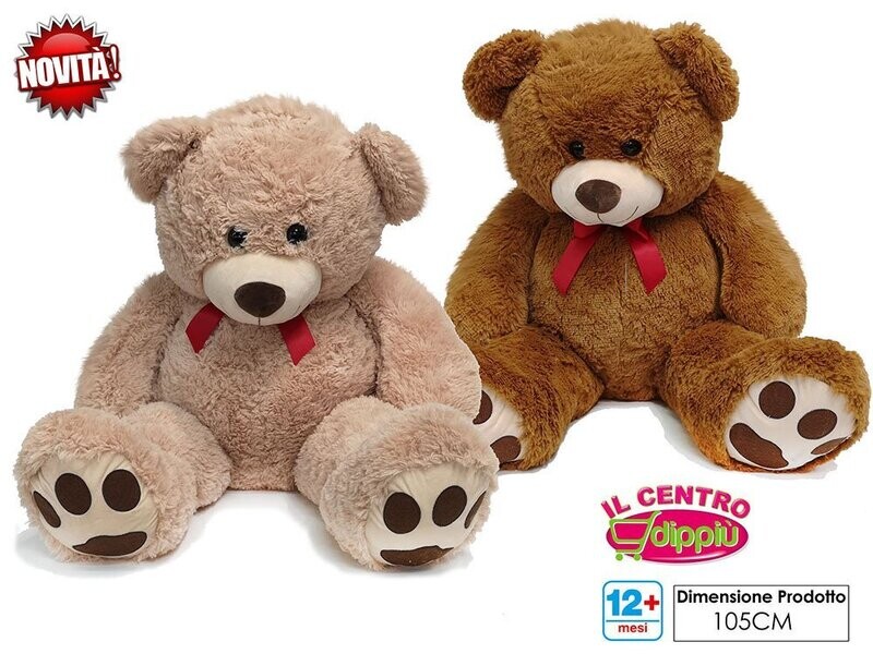 MORBIDOSI-ORSO H105 CM 2 ASS