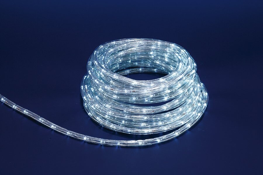 TUBO 240LED 10MT USO ESTERNO BIANCO C/GIOCHI