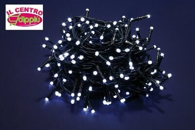 SERIE LUCI 180L MEMORY USO ESTERNO 8FUNZIONI - COL. BIANCA FREDDO