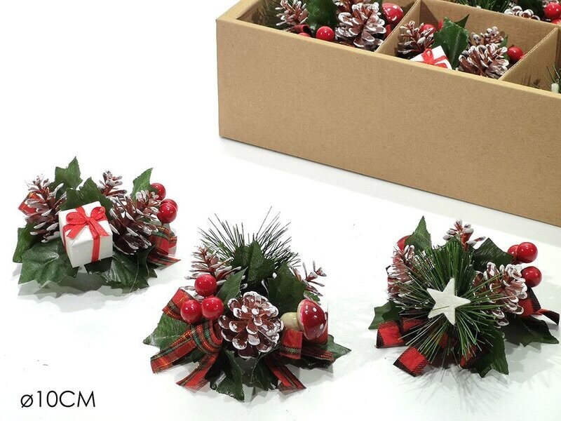 GIROCAND.Ø10CM C/FIOC.SCOZZ.3ASS DISP.