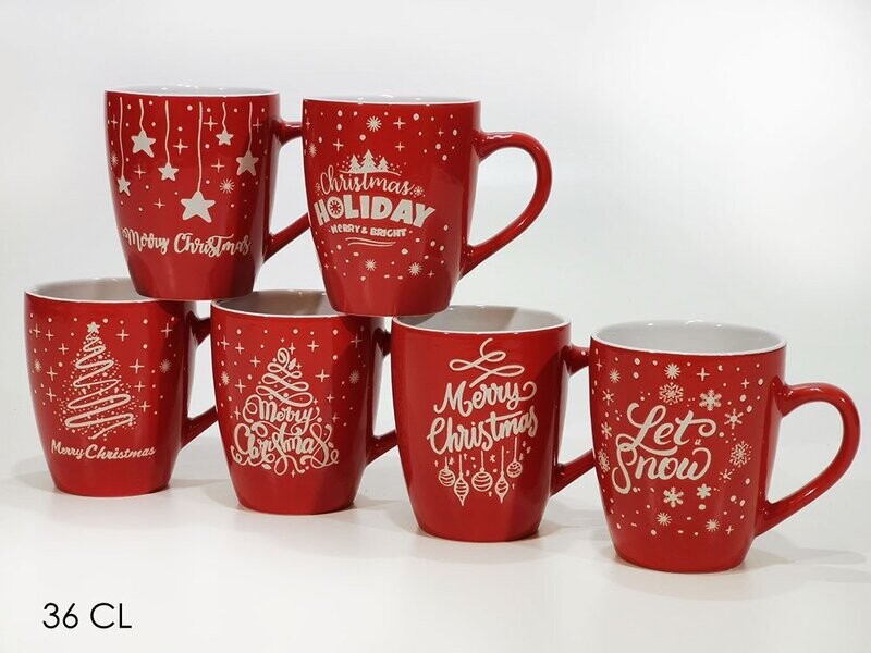 TAZZA 36cl NAT. 6ASS