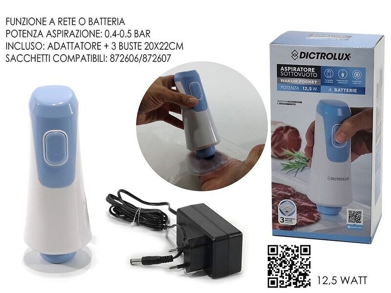 ASPIRATORE SOTTOVUOTO "WAKUM POCKET"