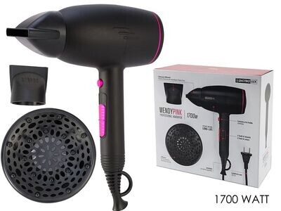 PHON PROFESSIONALE WENDY PINK- 1700W CON DIFFUSORE