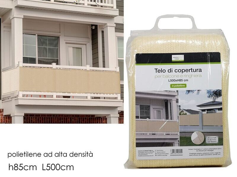 TELO COPRIBALCONE L500XH85 CM BEIGE