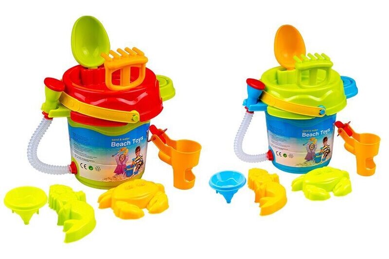 GIOCHI MARE C/SECCHIELLO X BAMBINI 7PZ 2AS 20