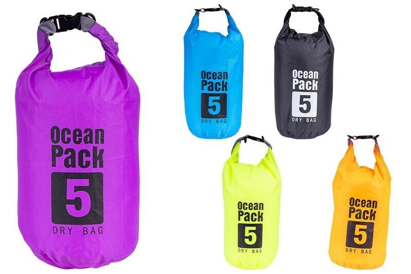 BORSA IMPERMEABILE A TRACOLLA NYLON 5LT 5COL