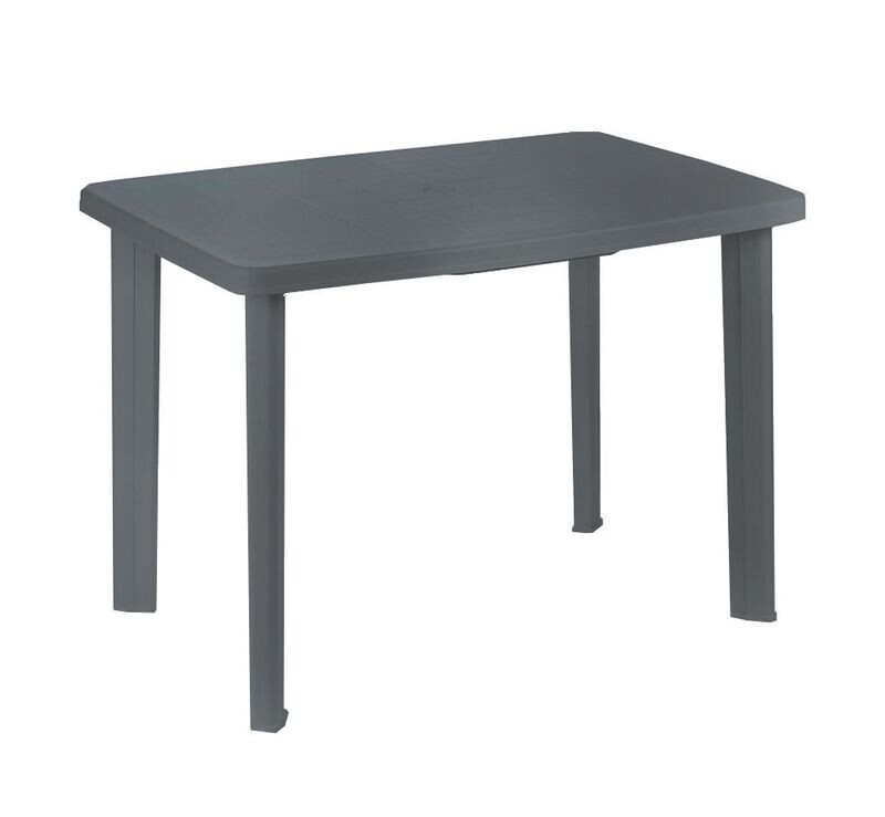 TAVOLO FARETTO ANTRACITE - VERDE - BIANCO  CM. 101X68