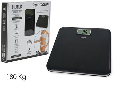 BILANCIA PESAPERS. DIGIT. 180KG NERO