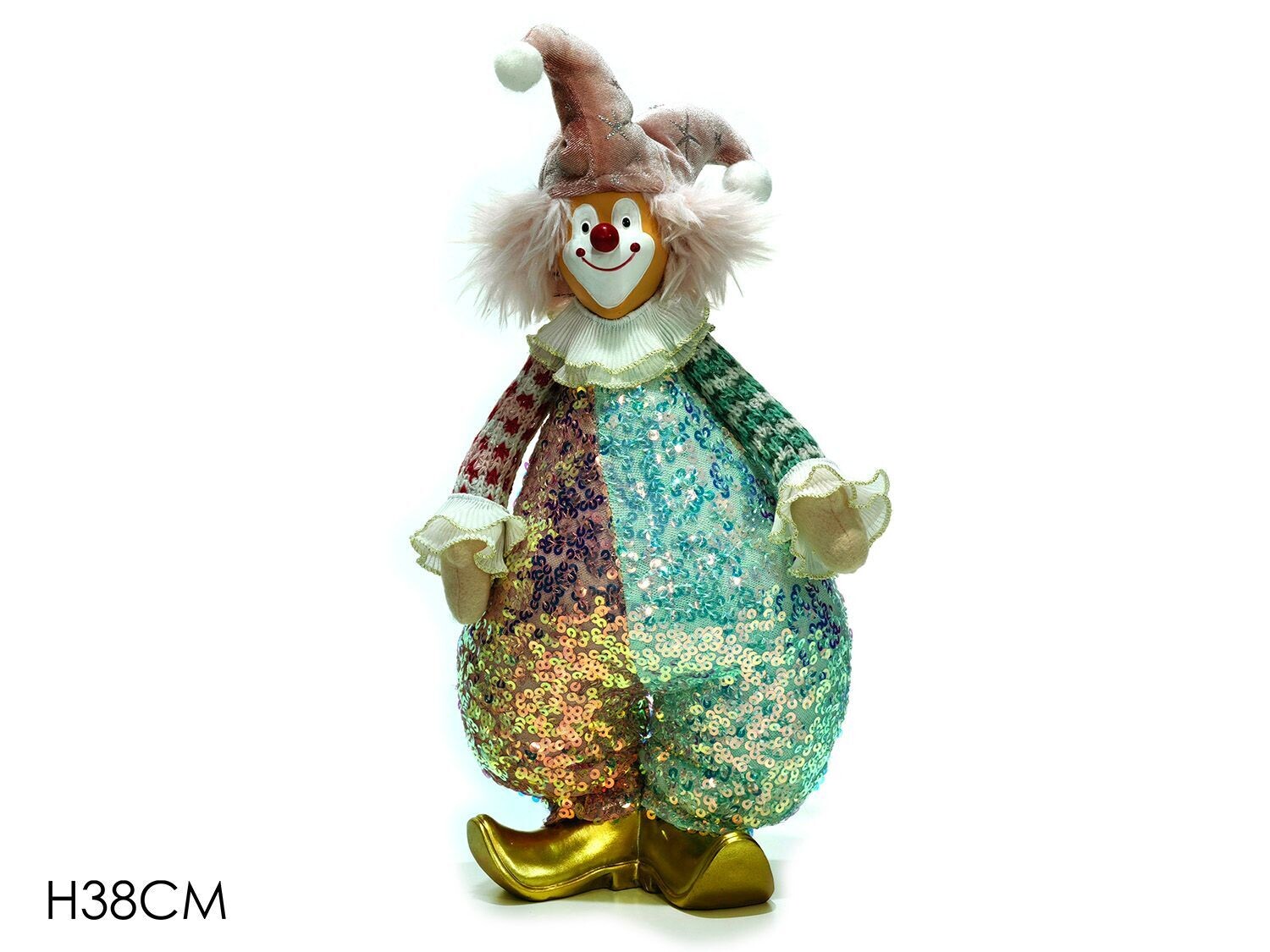 CLOWN H38 ROSA/VERDE ACQUA