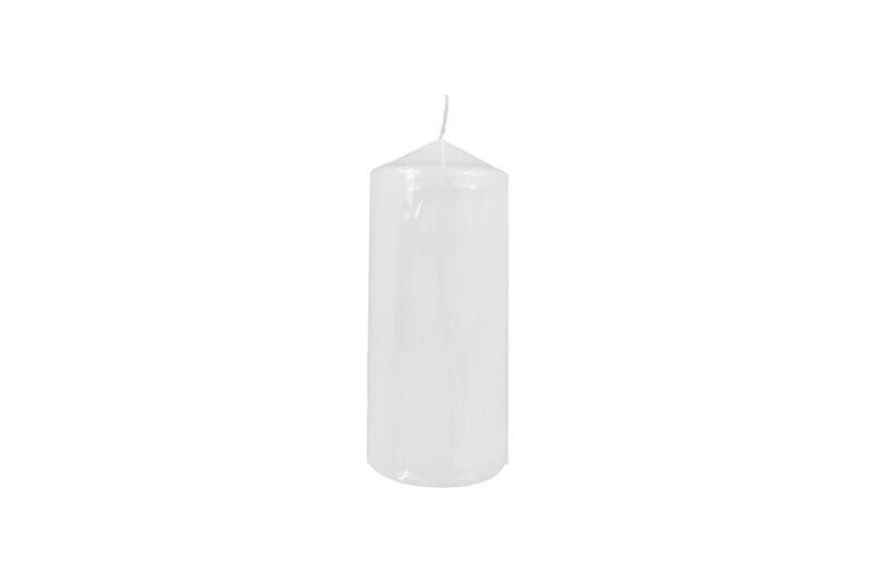 CANDELA CILINDRO DIAM.5XH.10CM BIANCO