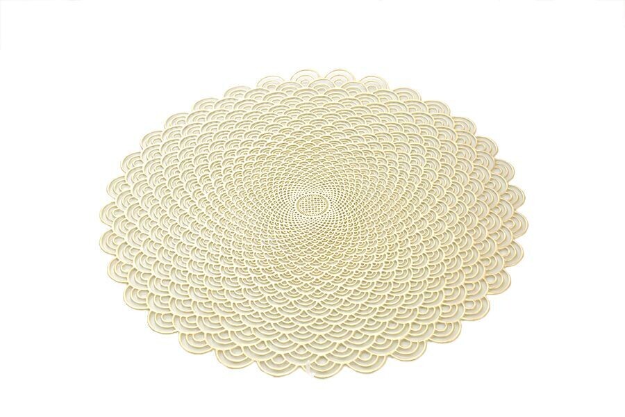 TOVAGLIETTA PVC 38X38CM M.161 ORO