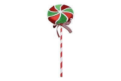 LOLLIPOP 9,5CM VERDE/ROSSO MOD.9895WR