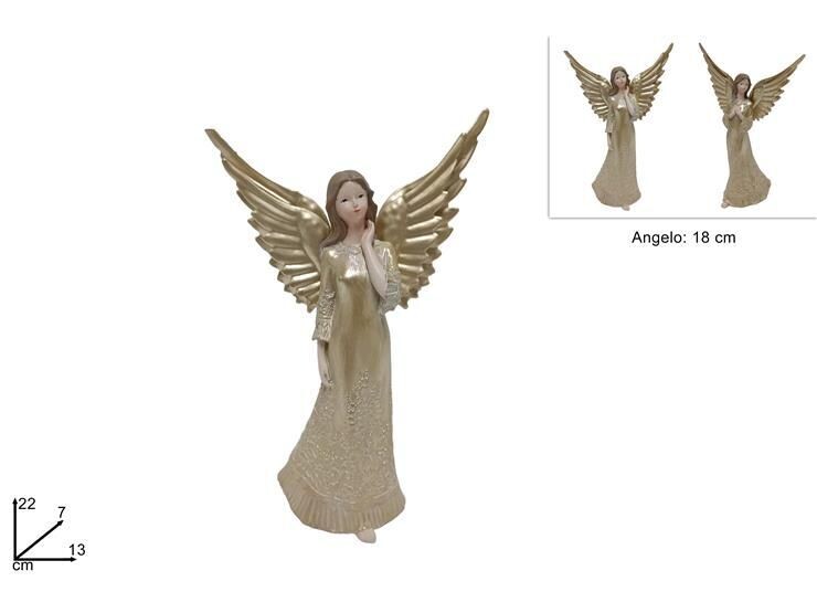 ANGELO RESINA 18CM CON ABITO