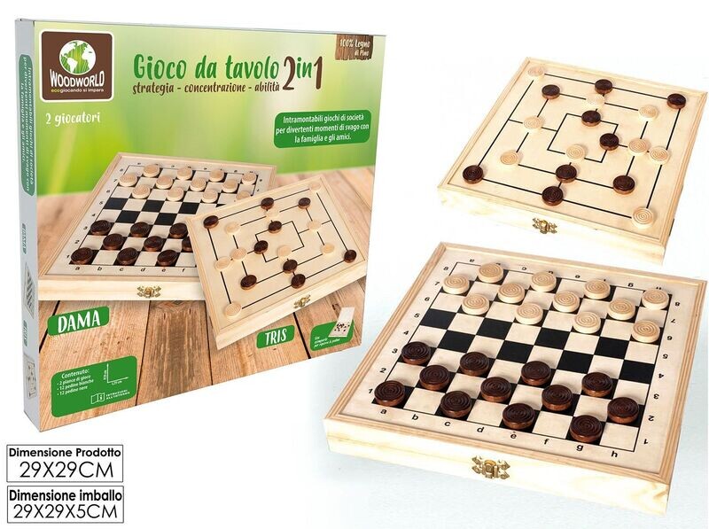 GIOCO DA TAVOLO 2 IN 1