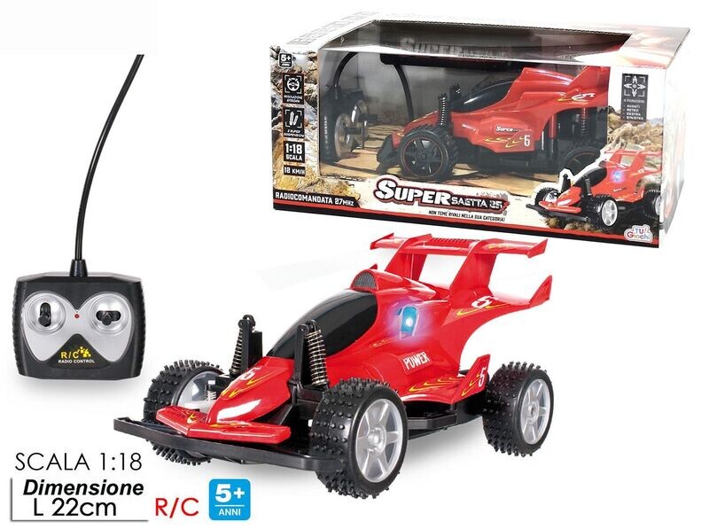 AUTO "SAETTA 25" R/C ROSSA 4FUNZ.