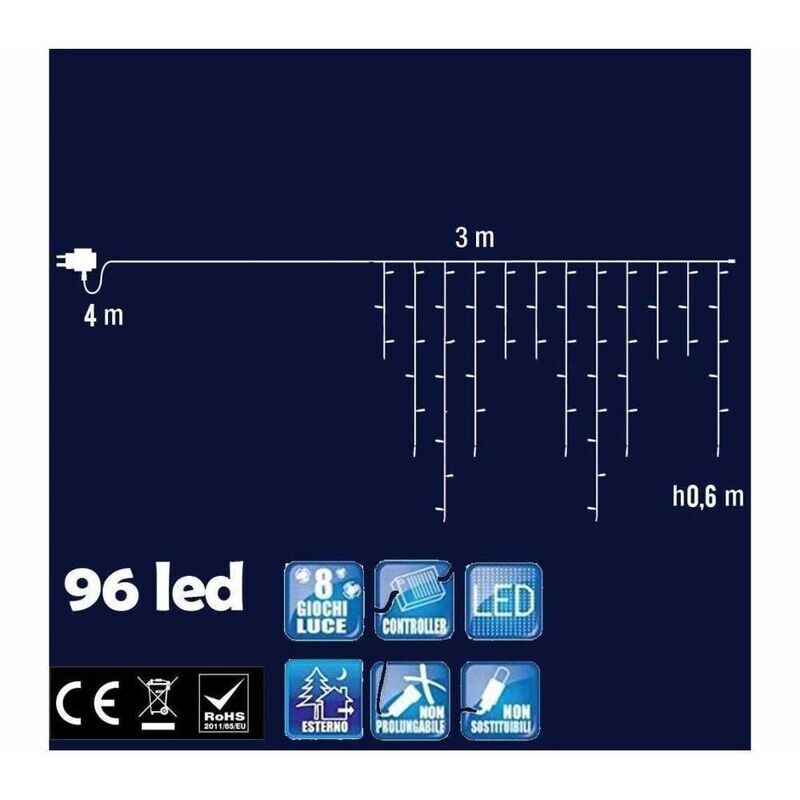 TENDA 96 LED FLASH MULTICOLOR