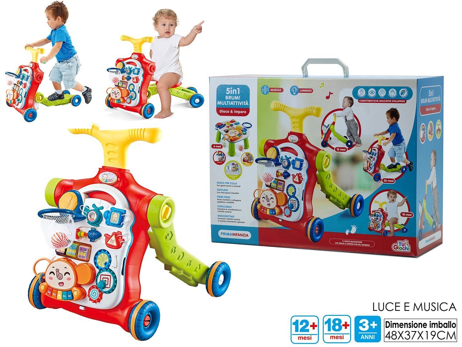 GIOCO MULTIATTIVITA' 5IN1 BRUM!