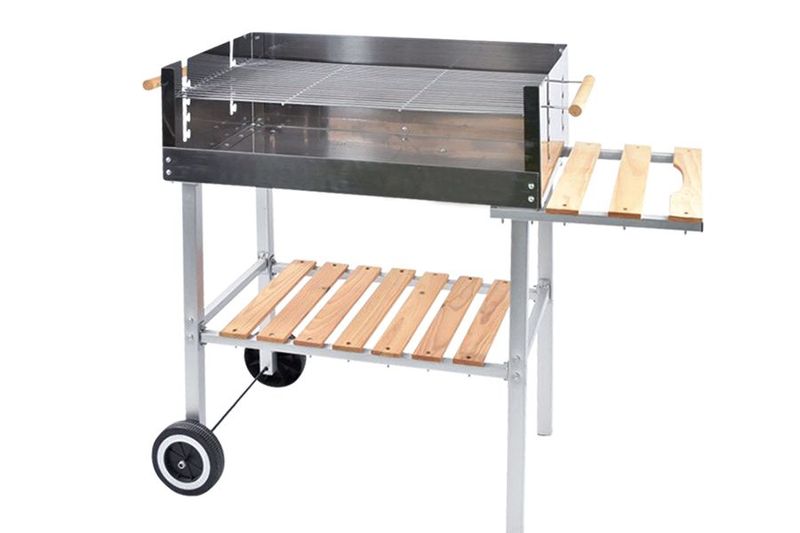 BARBECUE RETT.RIP.LEGNO 100X40X90CM PD55