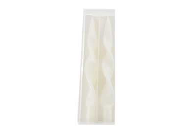 CANDELA 2PZ 31X2,2CM BIANCO