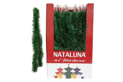 FILO NATALIZIO 11CM M.9180-7 VERDE IN DISPLAY