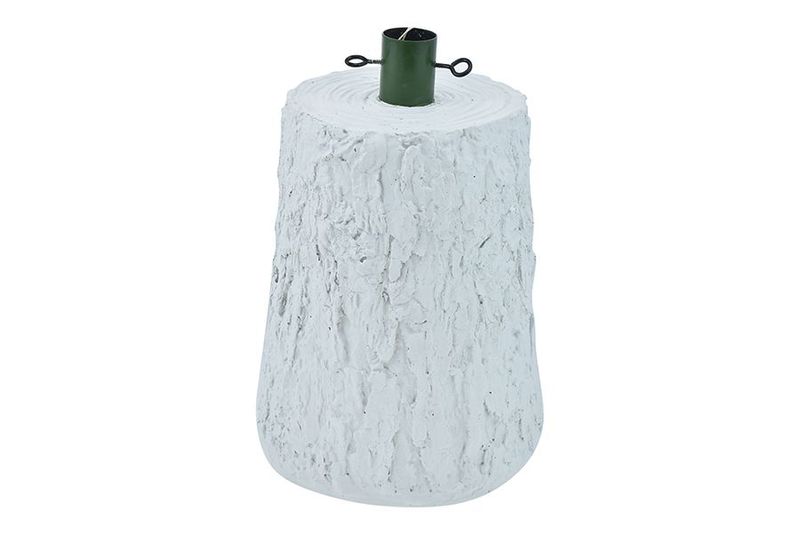 BASE TRONCO D.33X27XH.41+5CM BIANCO