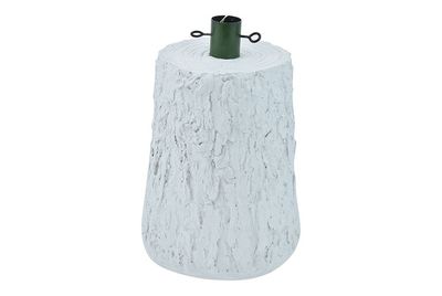BASE TRONCO D.33X27XH.41+5CM BIANCO