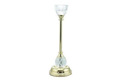 PORTACANDELA 1FUOCO D.11XH33CM ORO