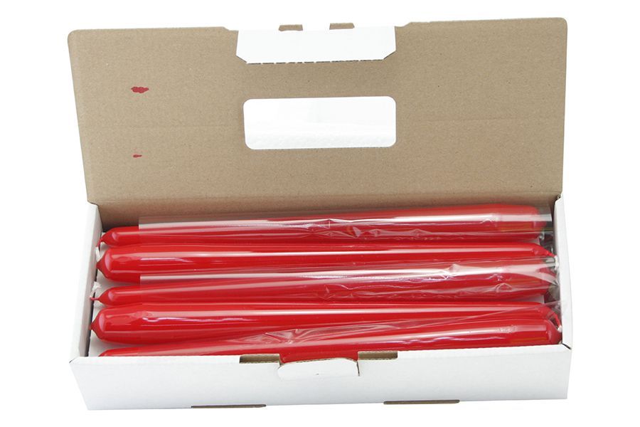 CANDELA LISCIA 24X2,2CM 271 ROSSO