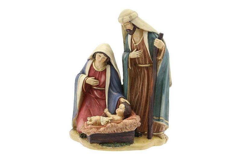 NATIVITA' IN RESINA 20X15X25.5 M.LP56594